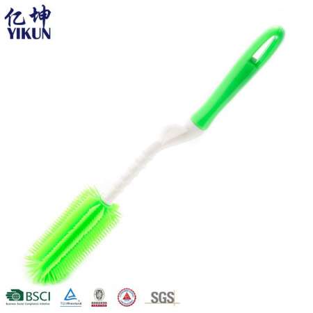 High Quality Long Handle Plastic Water Cup Brush Baby Bottle Cleaning Brush